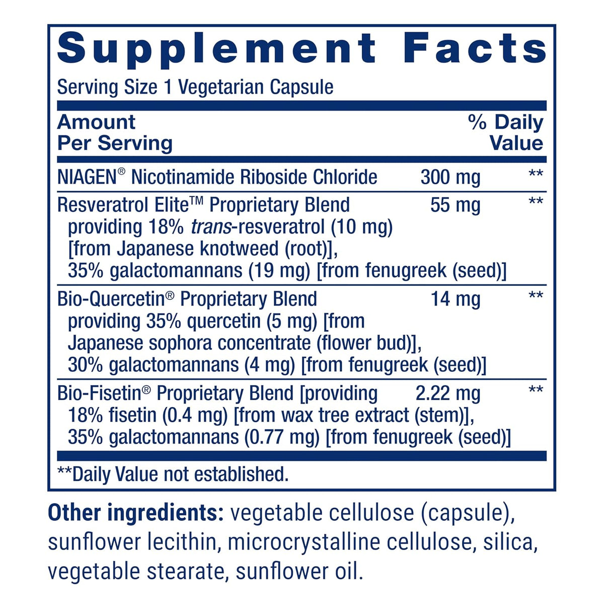 Life Extension NAD+ Cell Regenerator™ 300 MG